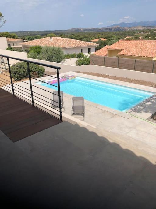 Villa Neuve Avec Piscine Bonifacio  Exteriör bild